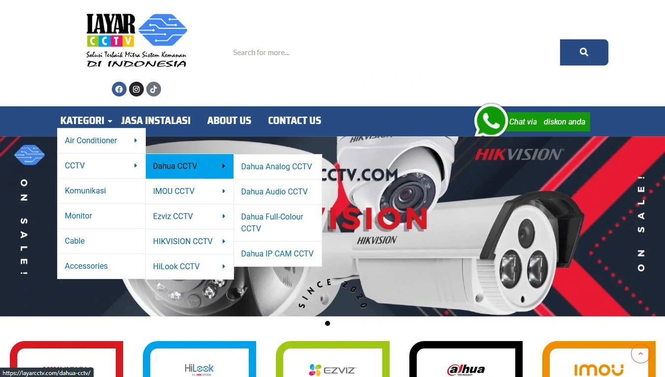 Layar CCTV